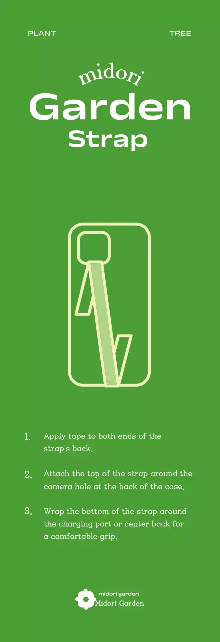 Papel de parede ecológico de jardim botânico para telemóvel