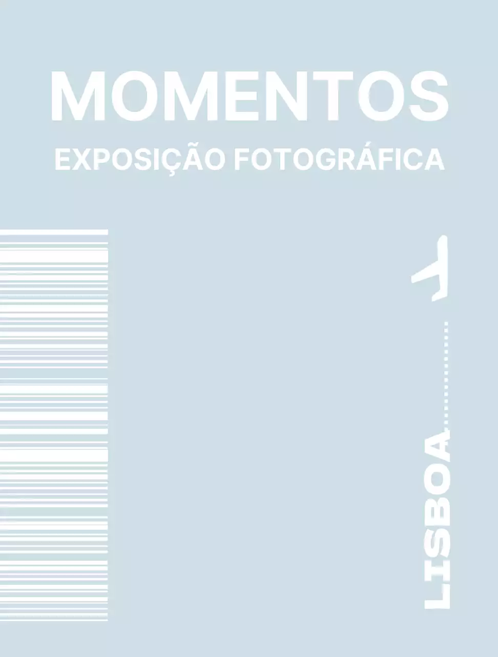 Papel de parede de embalagem SmartTalk sob a forma de um simples bilhete de avião