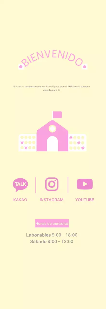 Bonito papel pintado escolar en amarillo