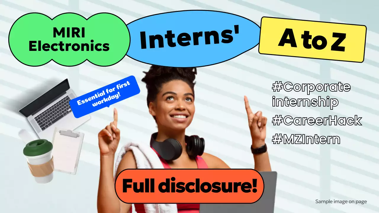 Colorful Modern Internship Guide YouTube Thumbnail