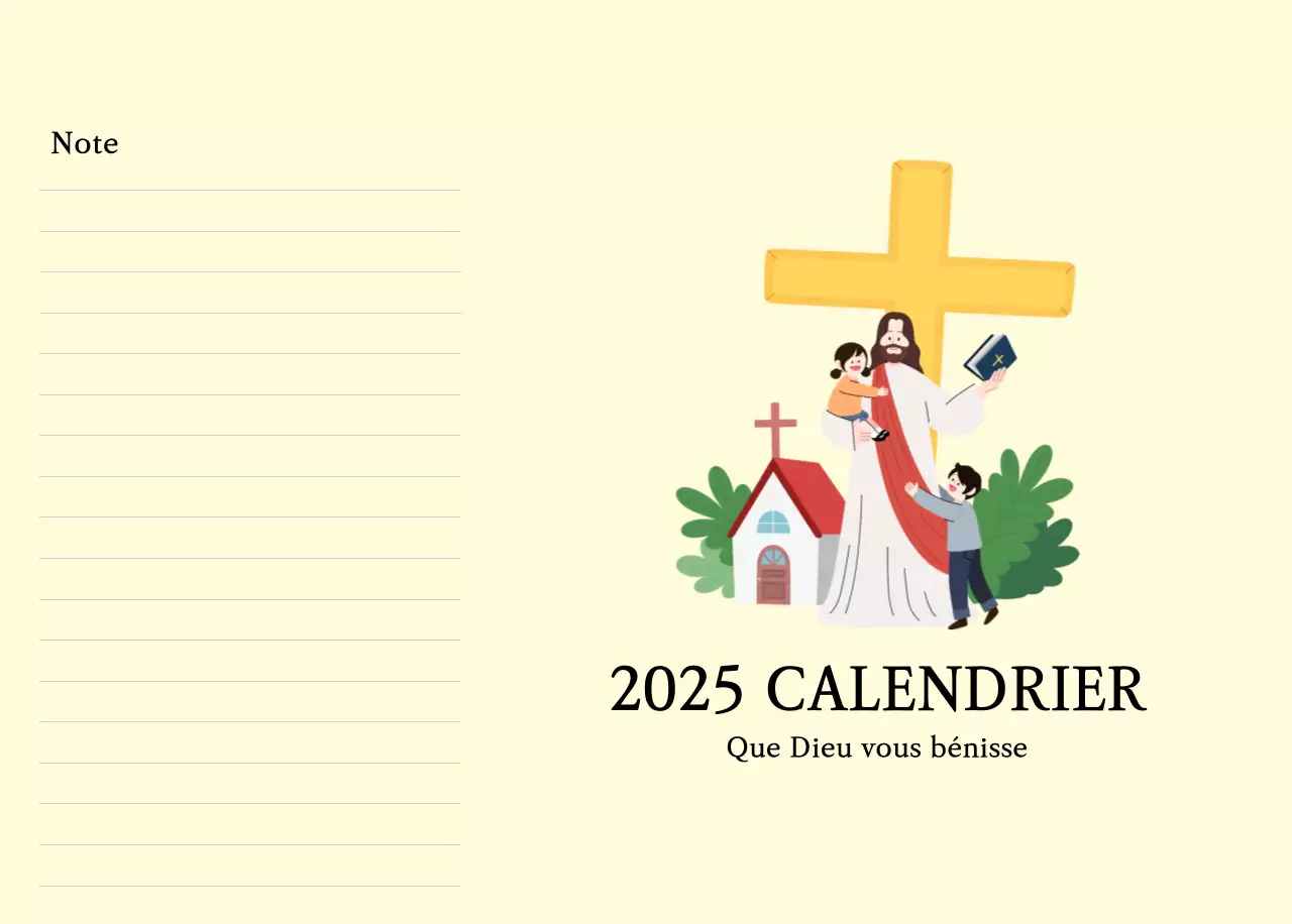 Des églises aux couleurs chaudes et des illustrations mignonnes