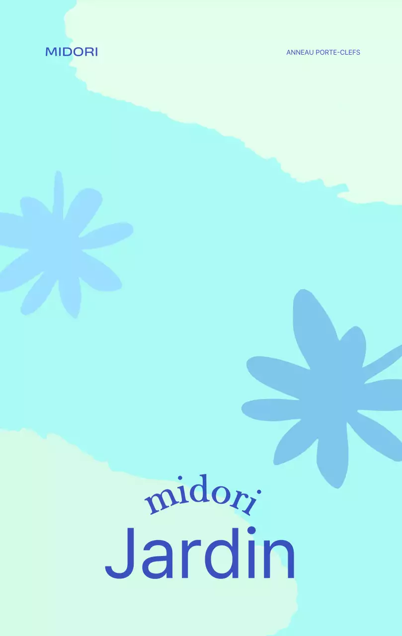 Porte-clés marchandise fond d'un jardin botanique respectueux de l'environnement