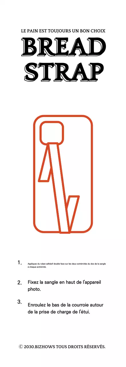 Papier peint de la boulangerie Ticket Phone Strap Merchandise