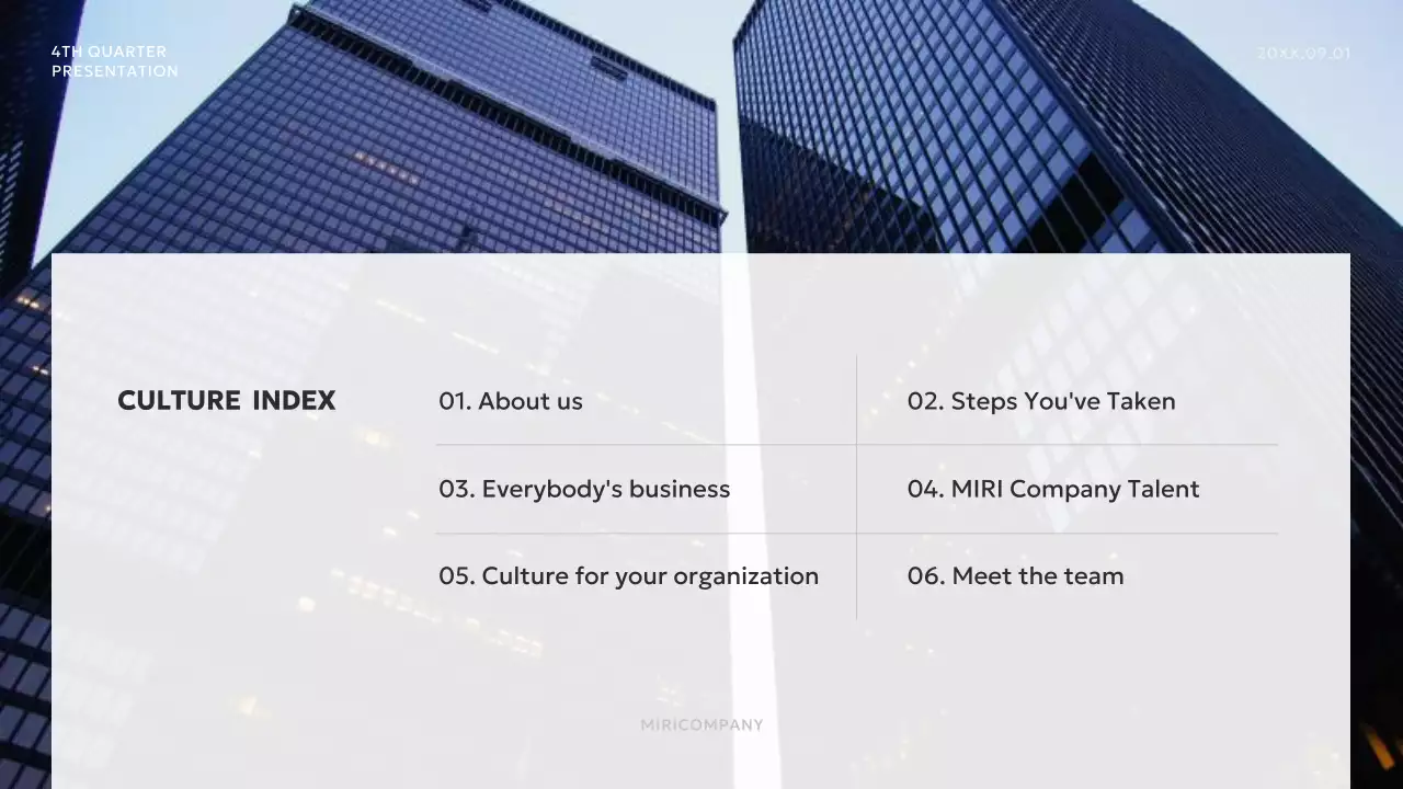 Grey Modern Company Presentation