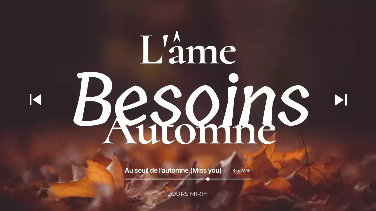 Playlist d'automne brune et vintage Vignette