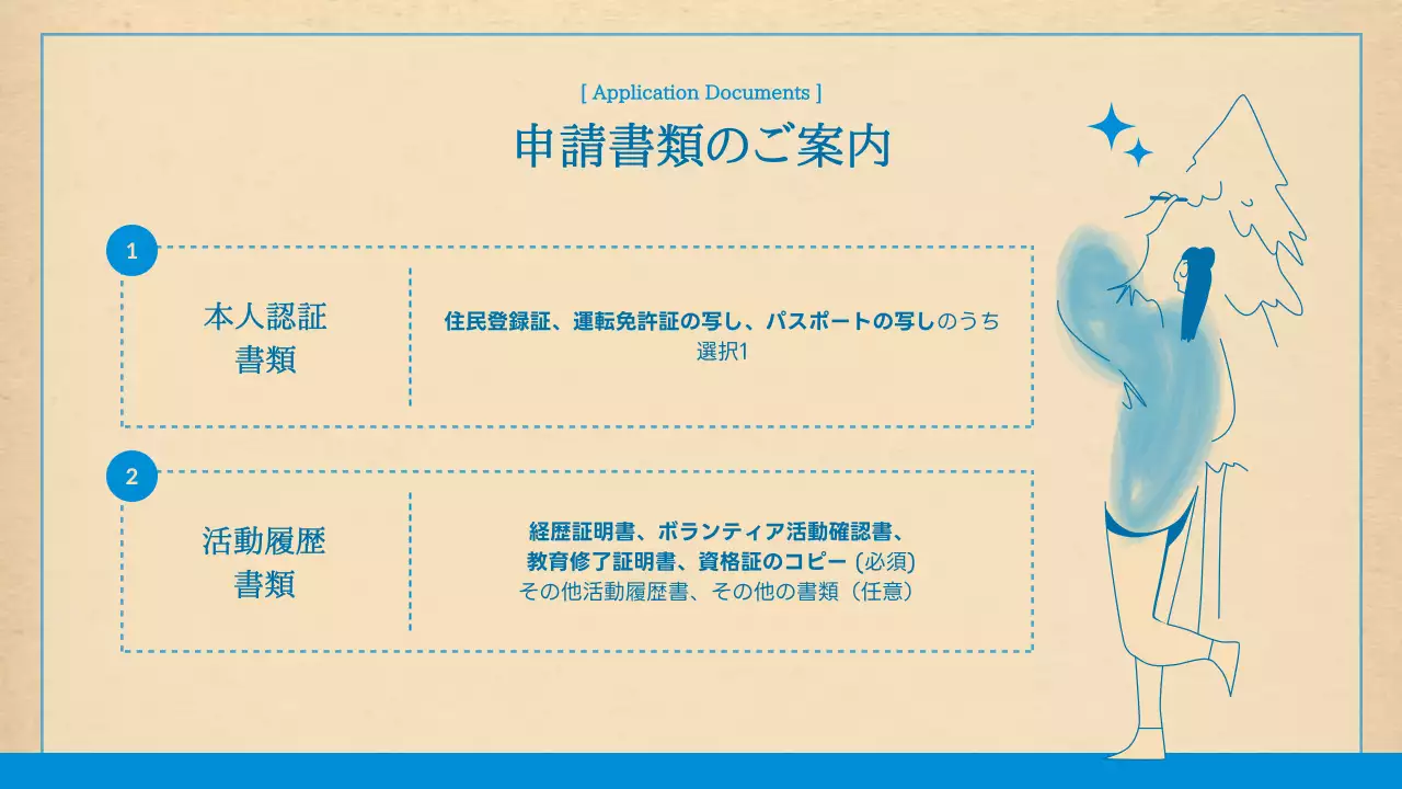 青 シンプル 環境教育 プログラム プレゼンテーション
