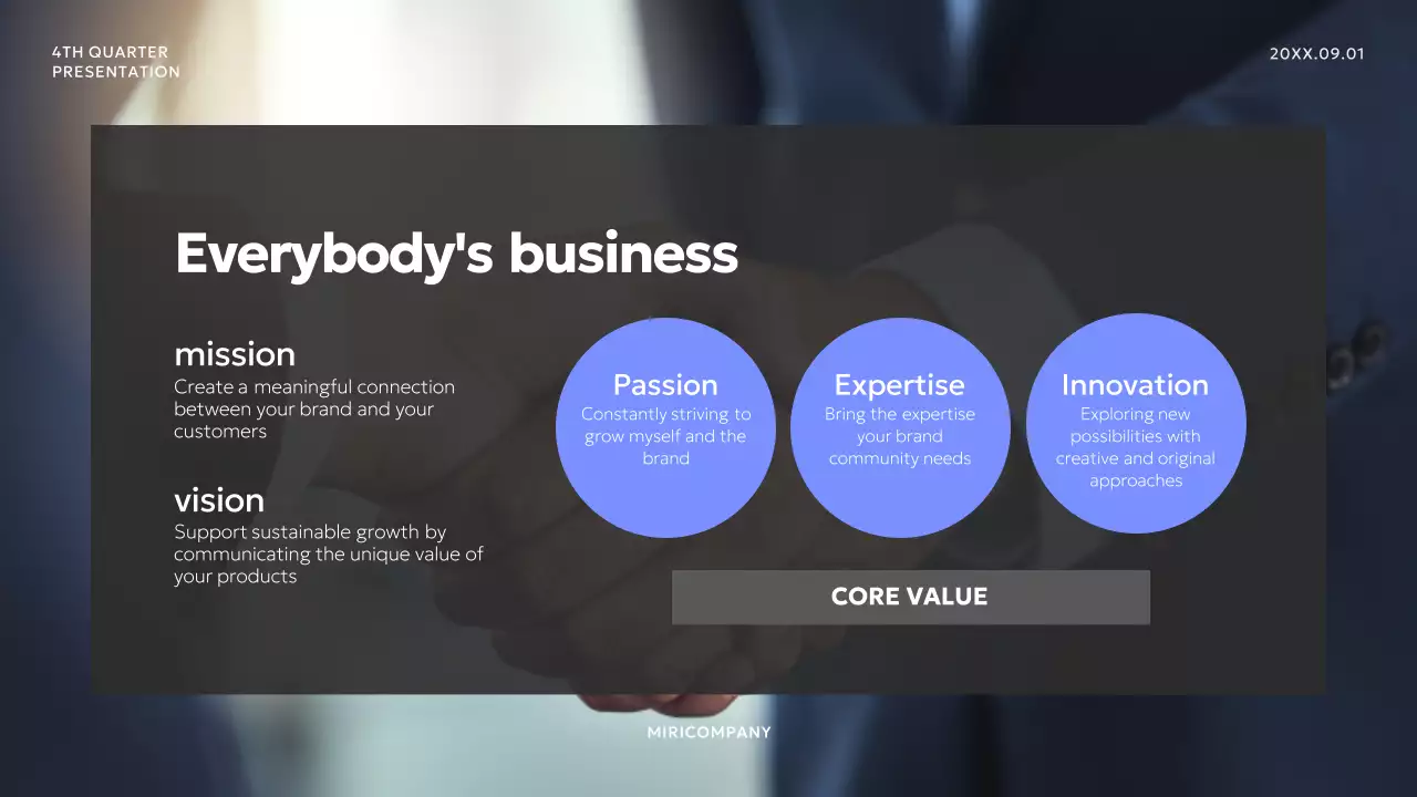 Grey Modern Company Presentation