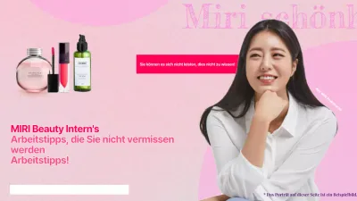 Pink Tidy Work Tips Anzeige