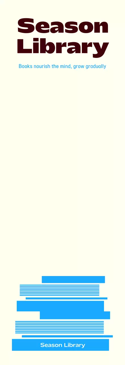 Papel de parede comprido de book cafe moderno em marfim