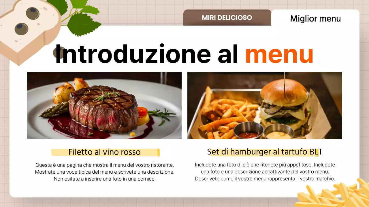 Promuovere i prodotti per la ristorazione gialla e pulita