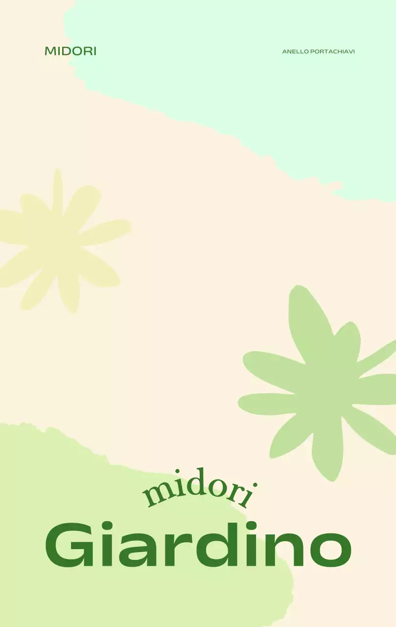 Portachiavi sfondo merceologico di un giardino botanico ecologico