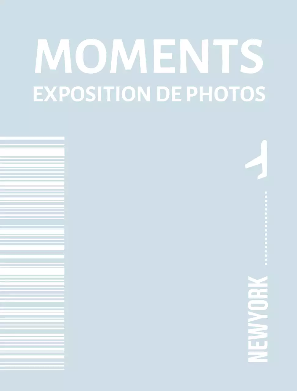 Papier peint d'emballage SmartTalk sous la forme d'un simple billet d'avion