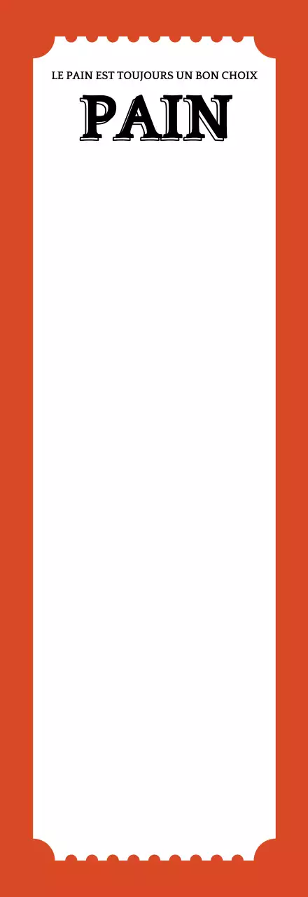 Papier peint de la boulangerie Ticket Phone Strap Merchandise