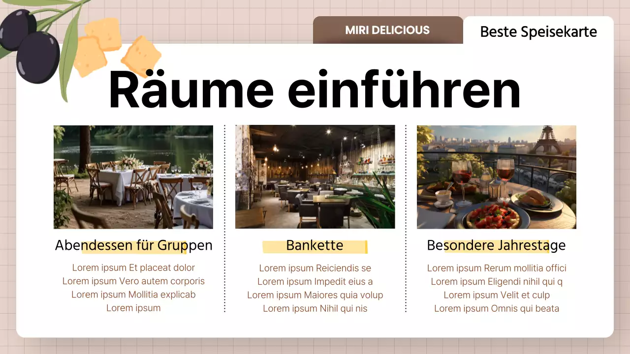 Förderung von gelben sauberen Restaurantprodukten