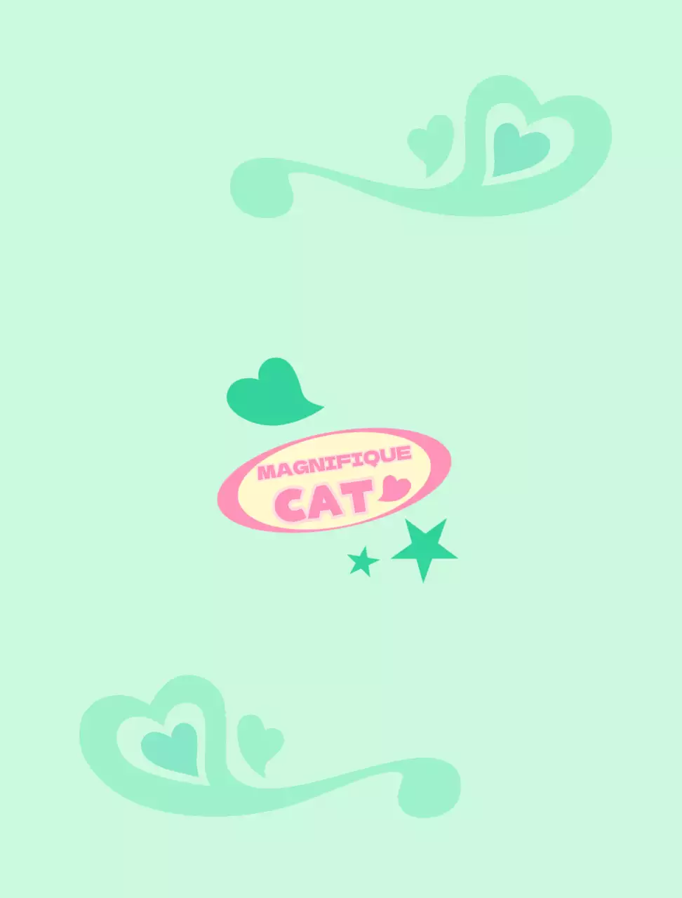 Papier peint pastel et kitsch