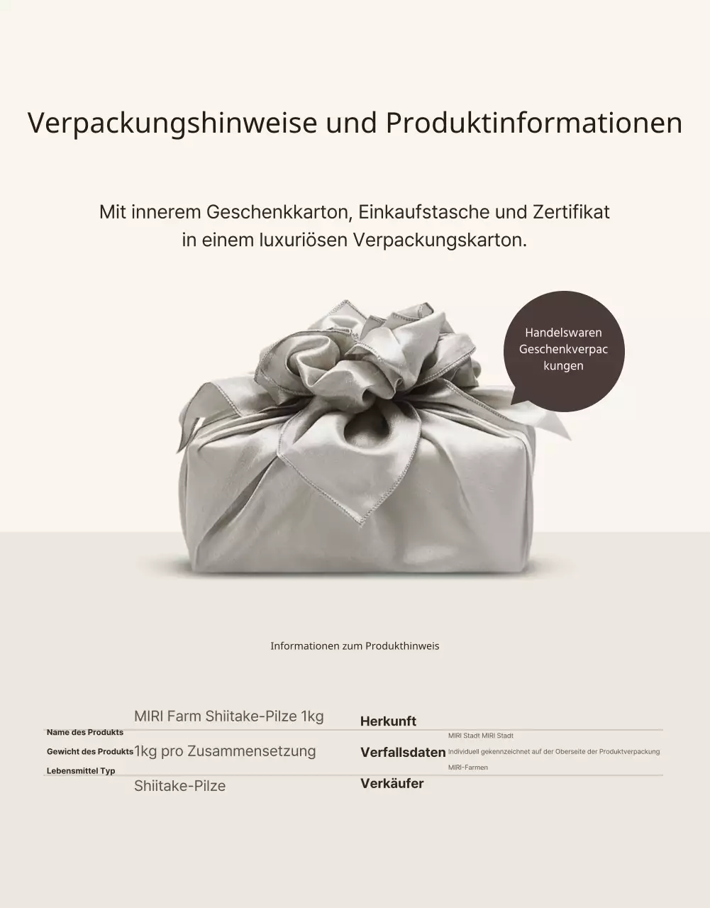 Braune, saubere Shiitake-Pilze anzeigen