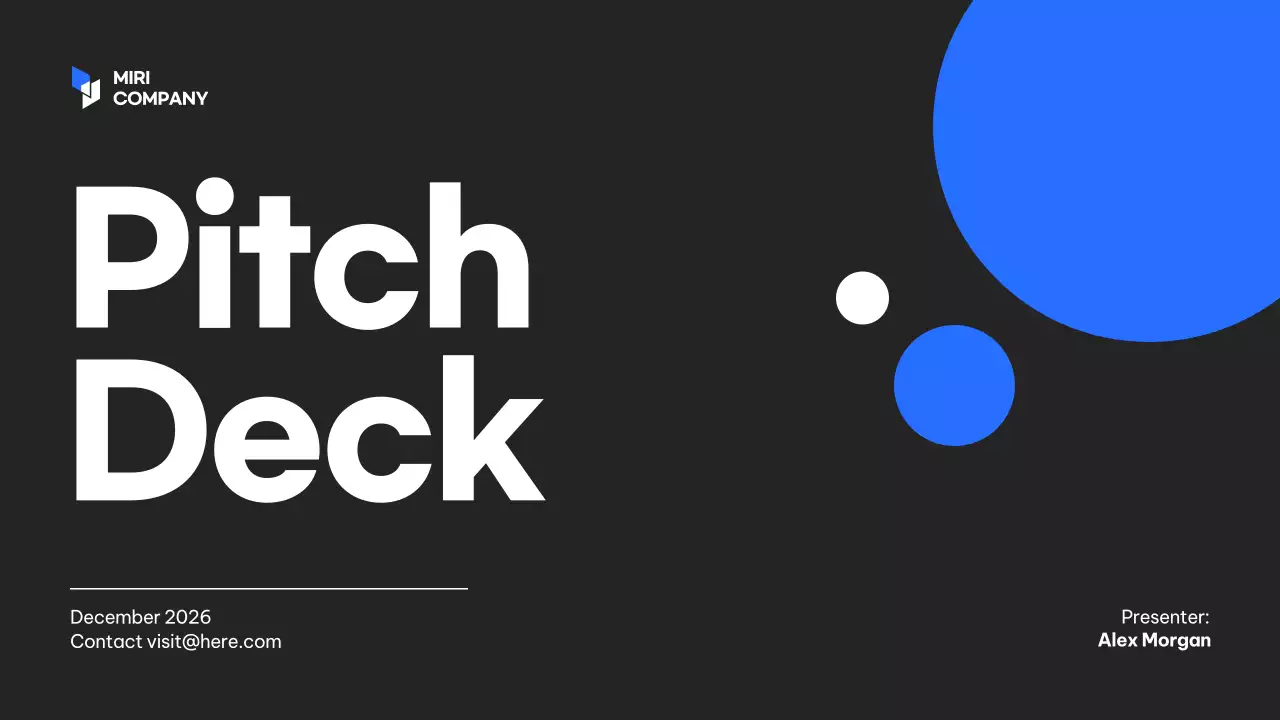 Blue Modern Business Presentation