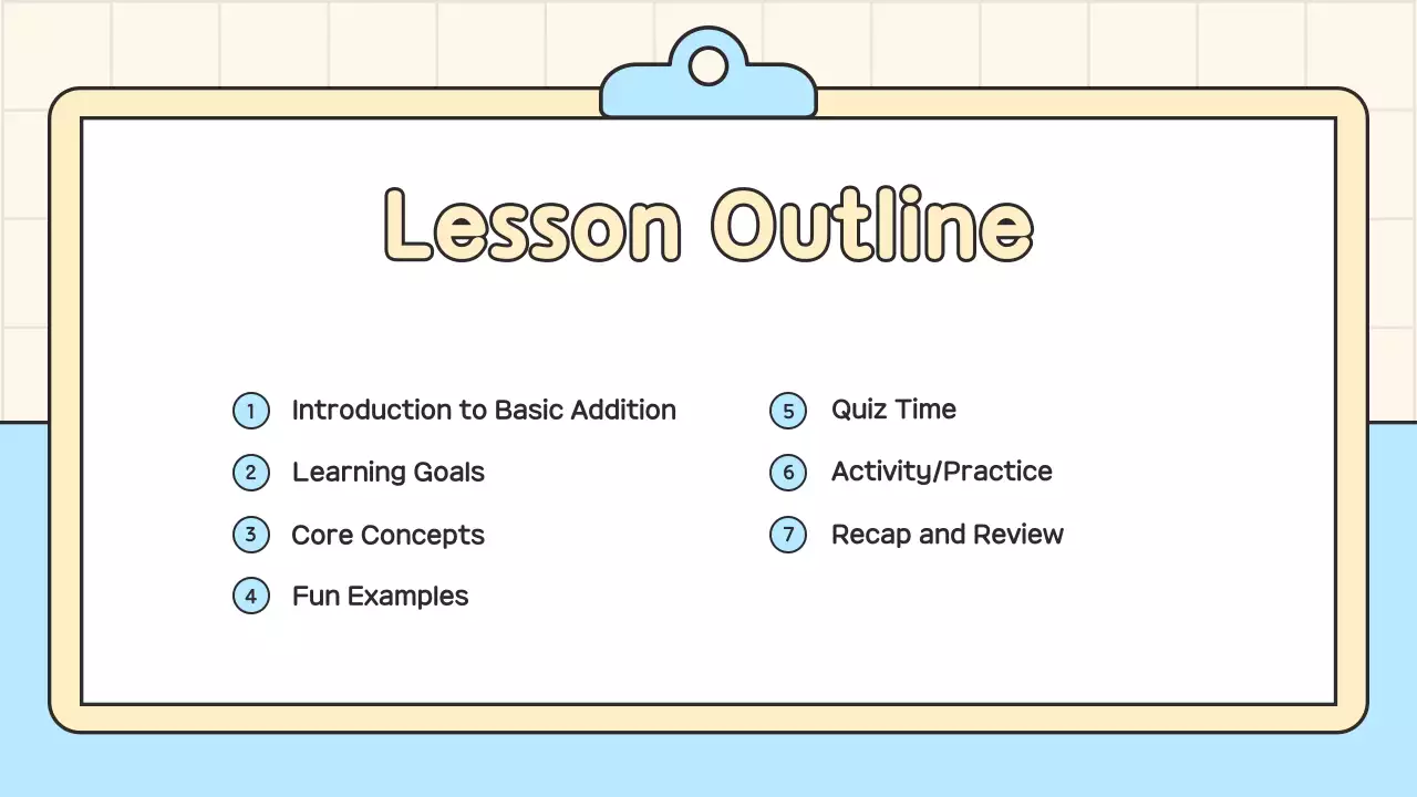 Beige Simple Math Guide Presentation