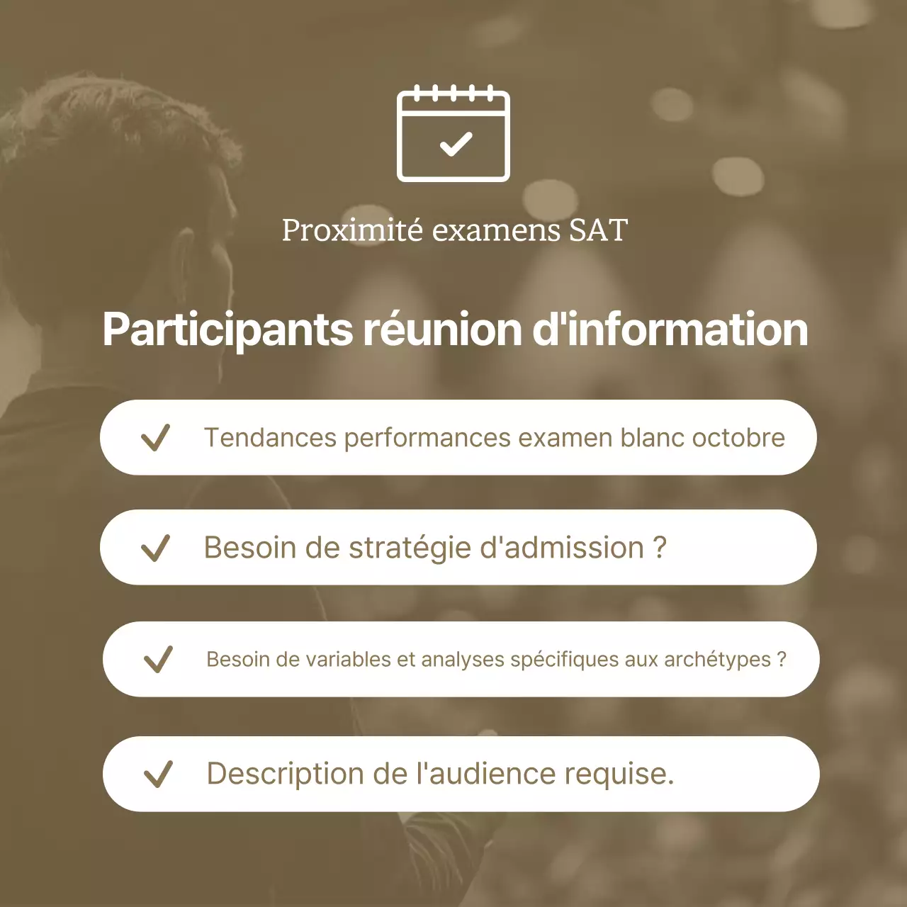 Promouvoir une stratégie beige et simple pour l'enseignement supérieur
