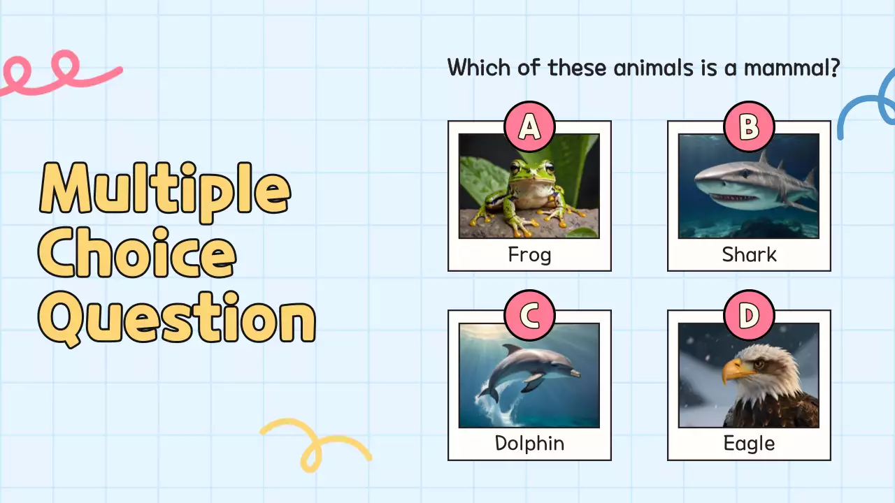 Yellow Minimal Quiz Announcement Presentation