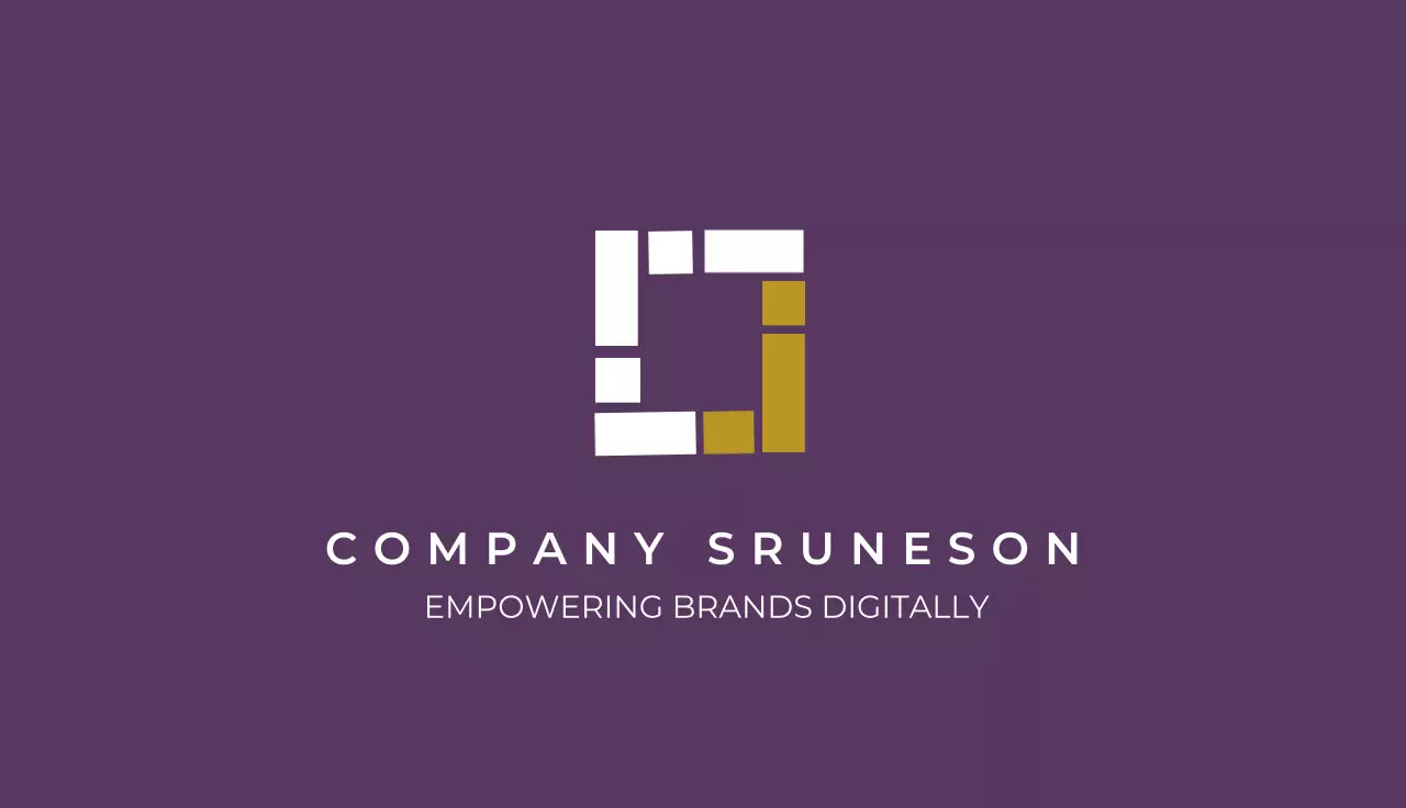 Gold Elegant Business Card