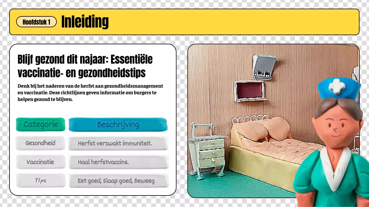 kleurrijke creatieve richtlijnen voor de gezondheidszorg