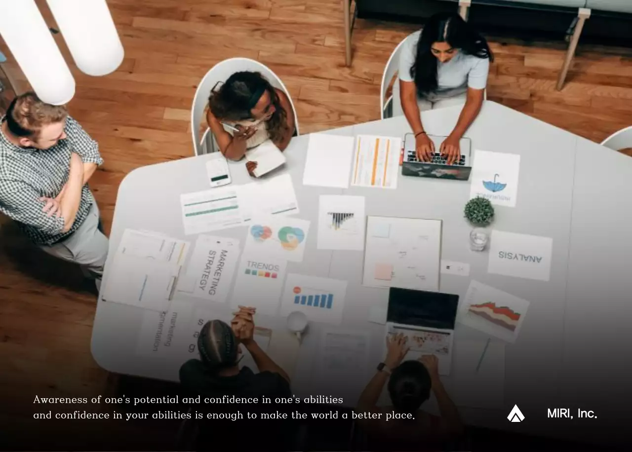 A simple corporate calendar in gray