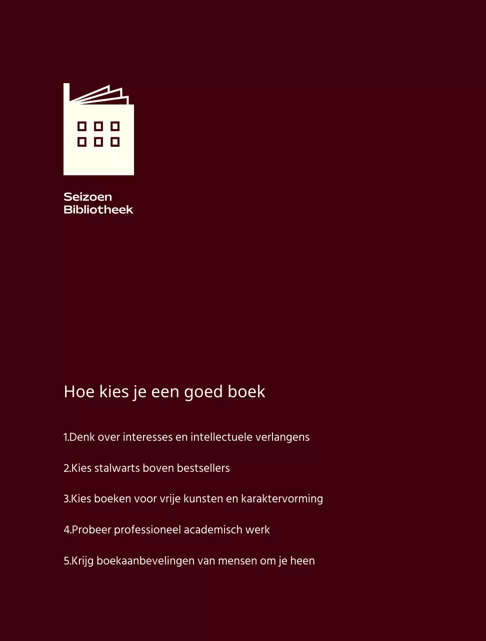 Modern boekencafé-behang in ivoor