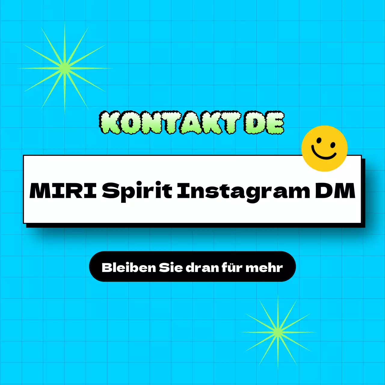 Förderung von hellblauen Retro-Gigs