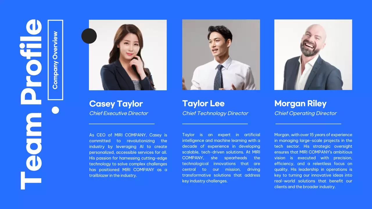 Blue Modern Business Presentation