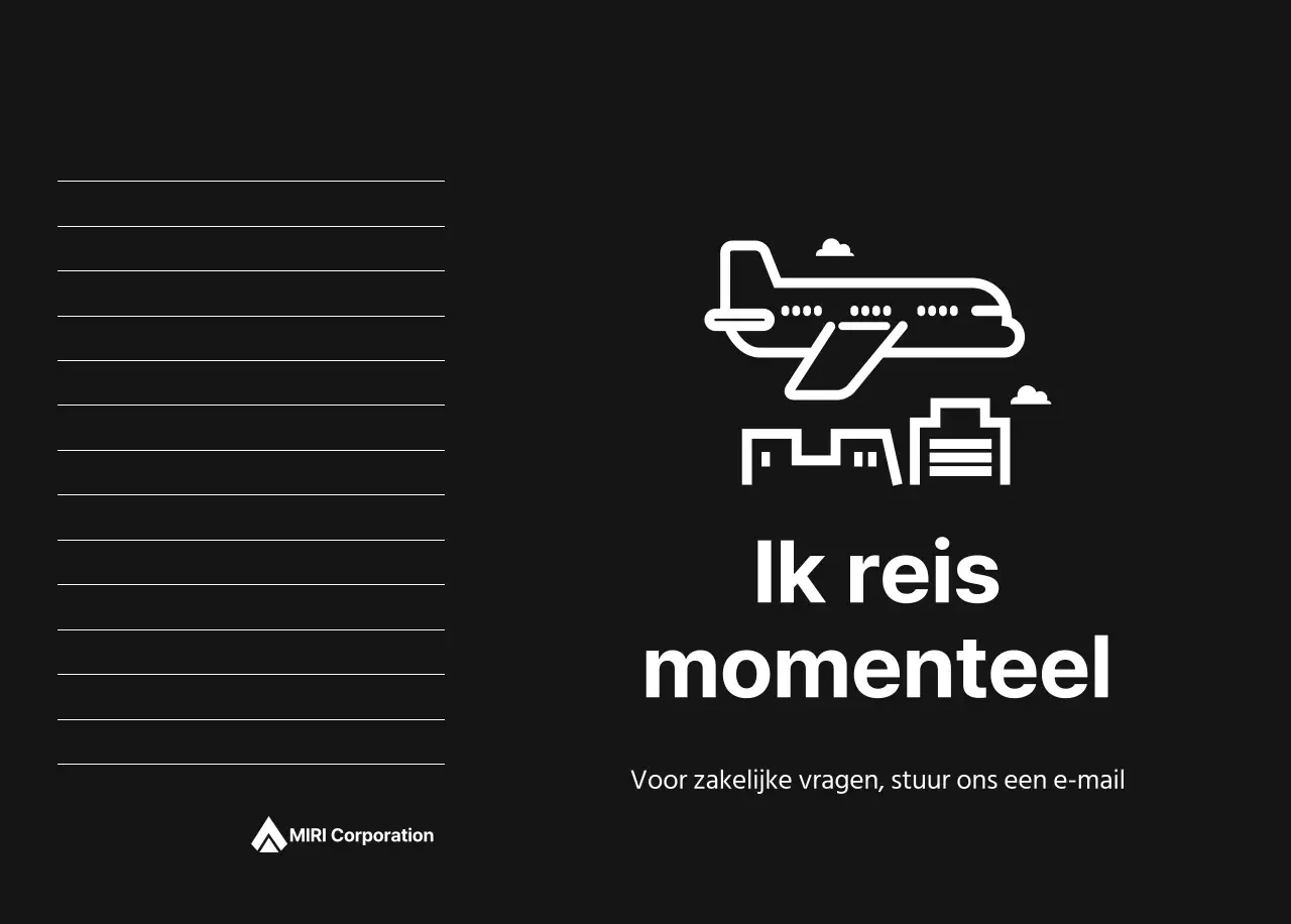 Een eenvoudige bedrijfskalender in grijs