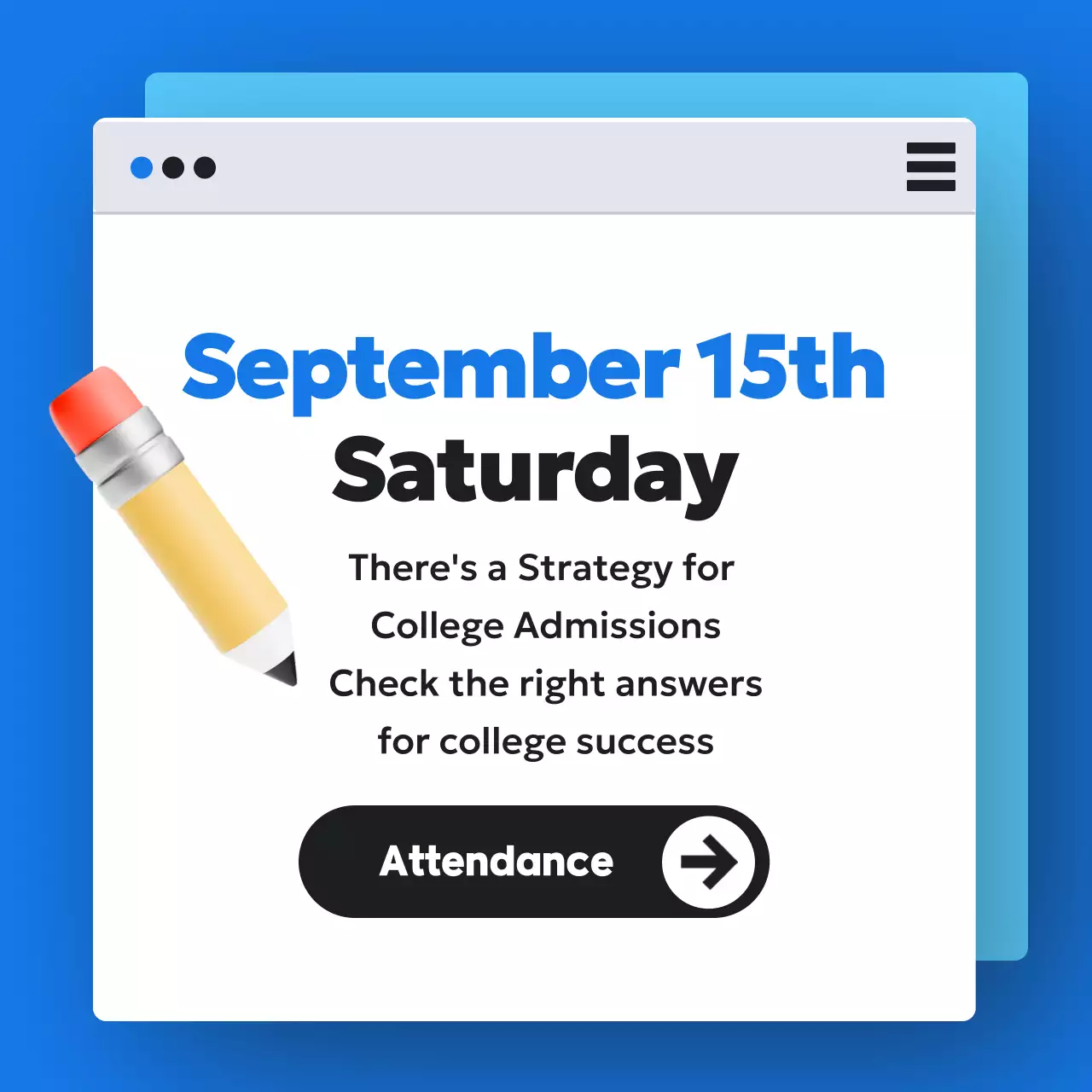 Blue Modern Evaluation Briefing Instagram Carousel