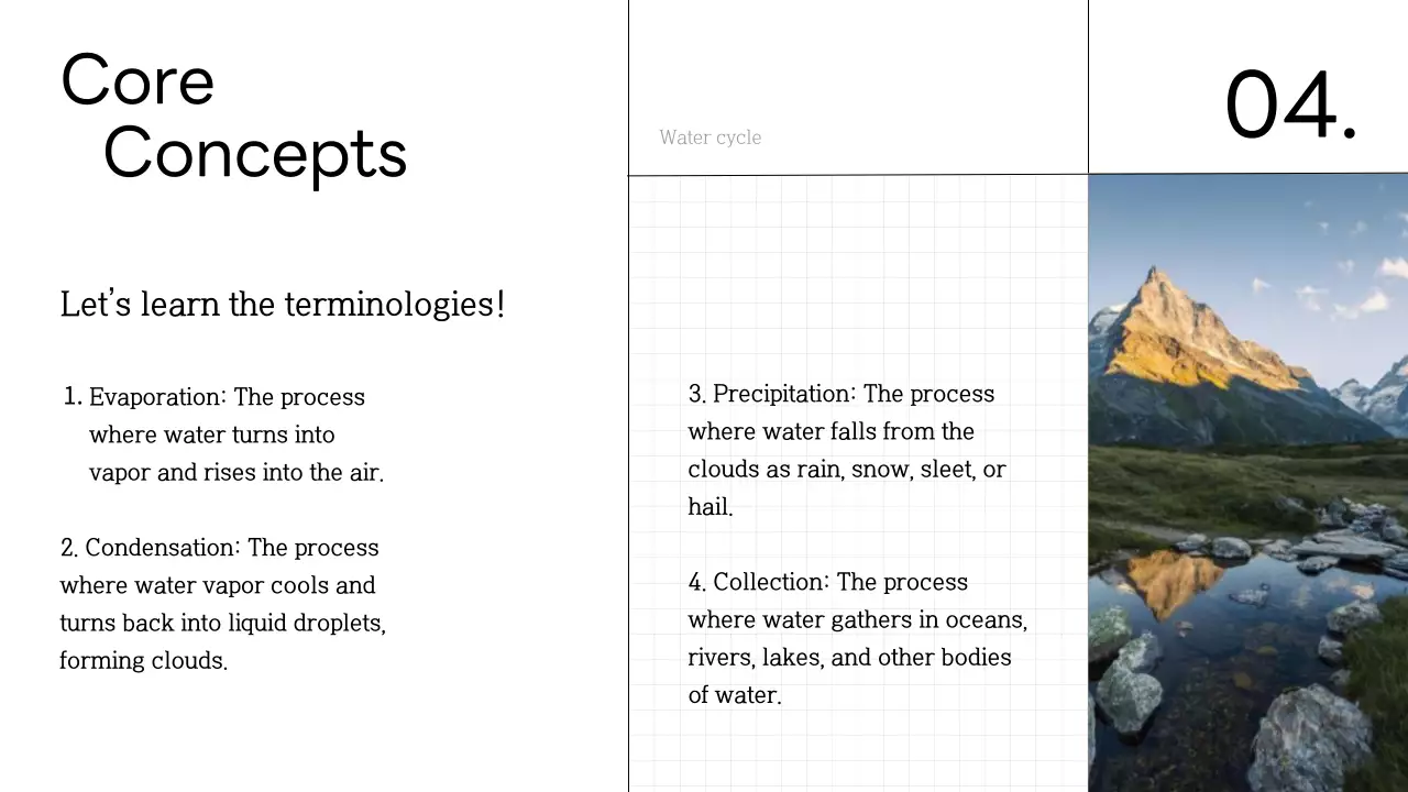 Blue Simple Science Class Presentation