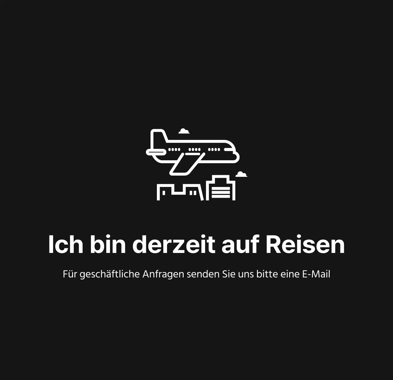 Ein einfacher Unternehmenskalender in Grau