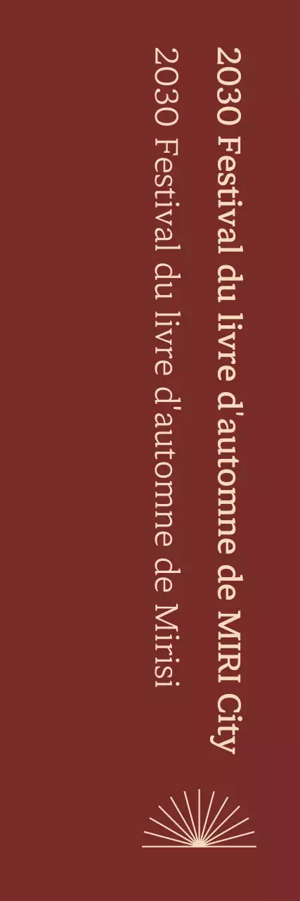 Bannière de l'événement de lecture d'automne de Maple Leaf Books