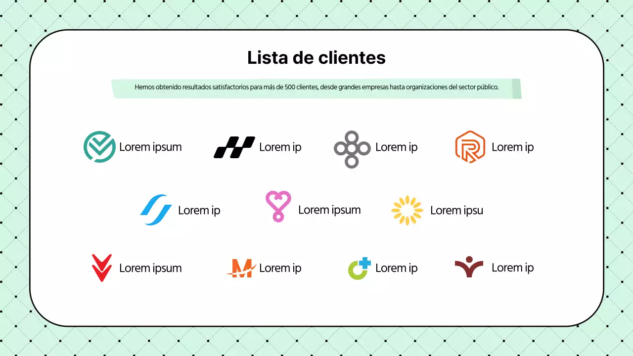 Sencilla propuesta de productora de vídeo en color menta