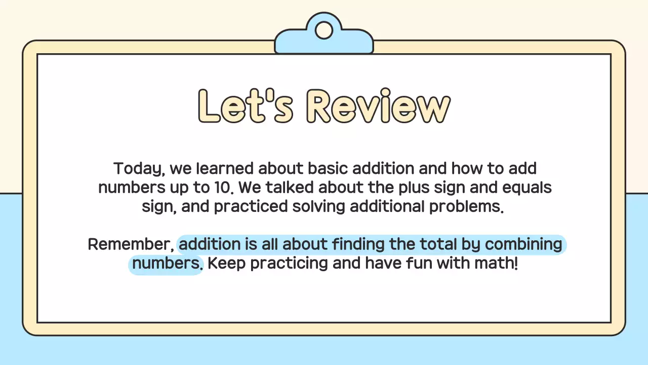 Beige Simple Math Guide Presentation