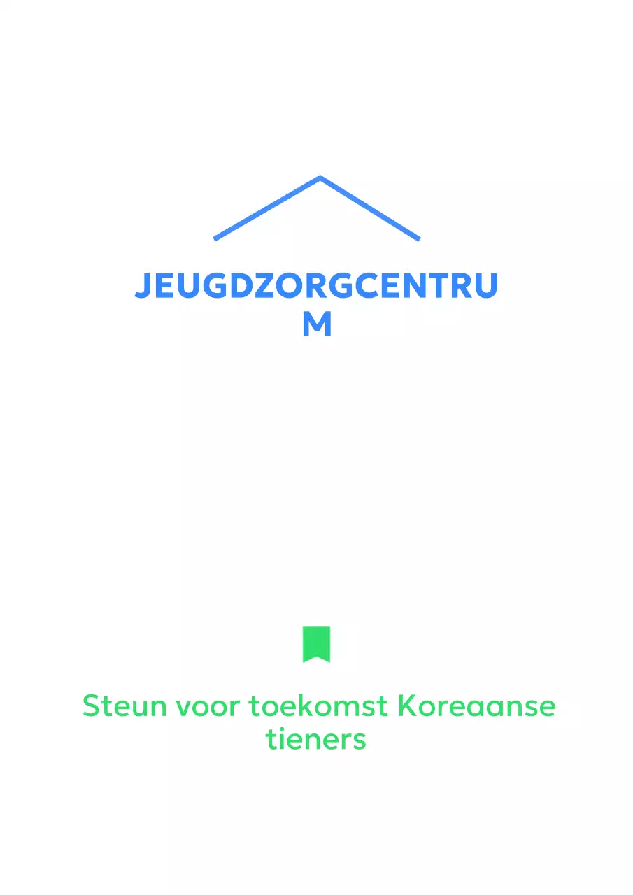 Een jeugdzorgcentrum met een eenvoudige uitstraling