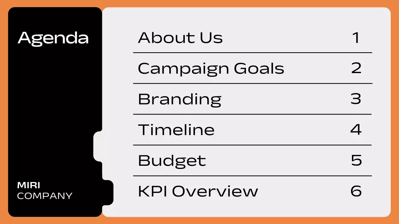 Orange Modern Marketing Document Presentation