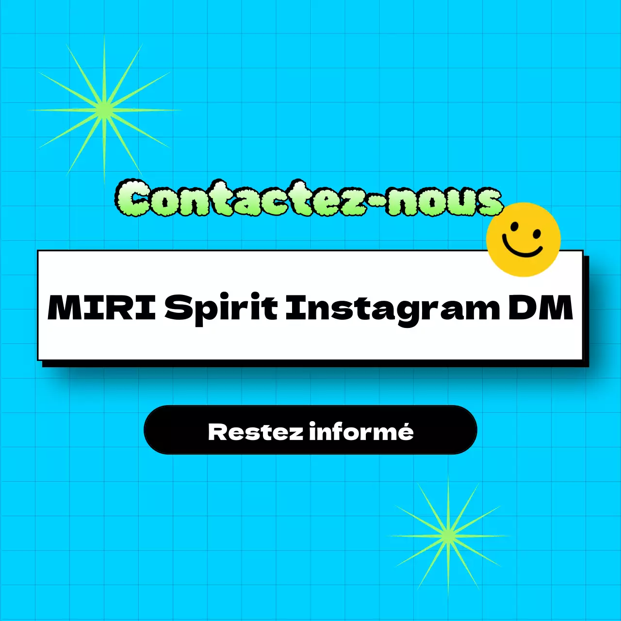 Promouvoir les concerts rétro en bleu clair