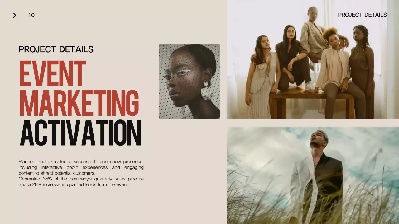 Black Modern Creative Portfolio