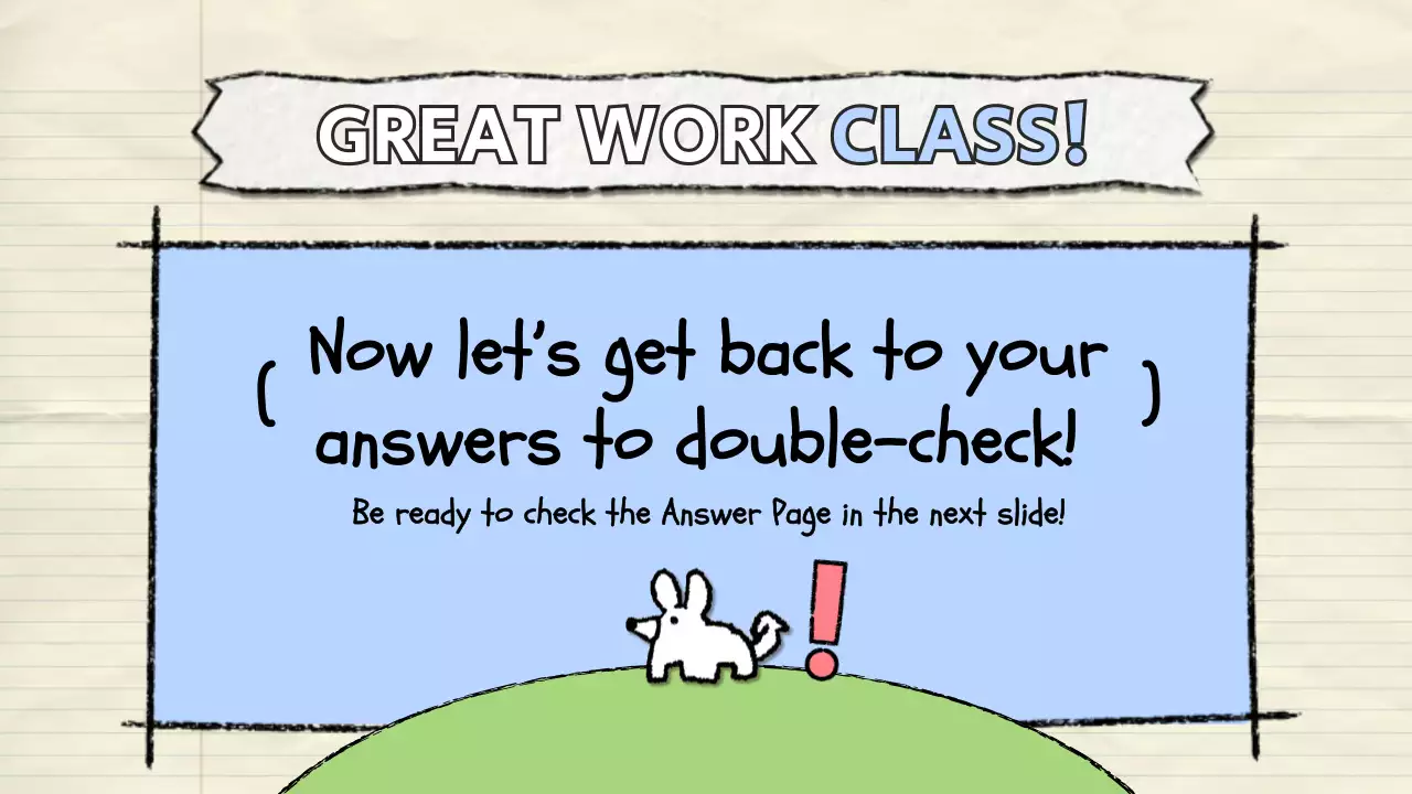 Blue Comic Quiz Guide Presentation