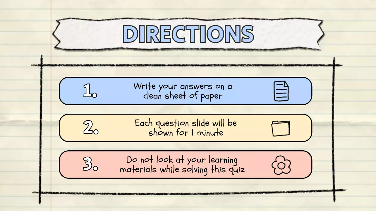 Blue Comic Quiz Guide Presentation