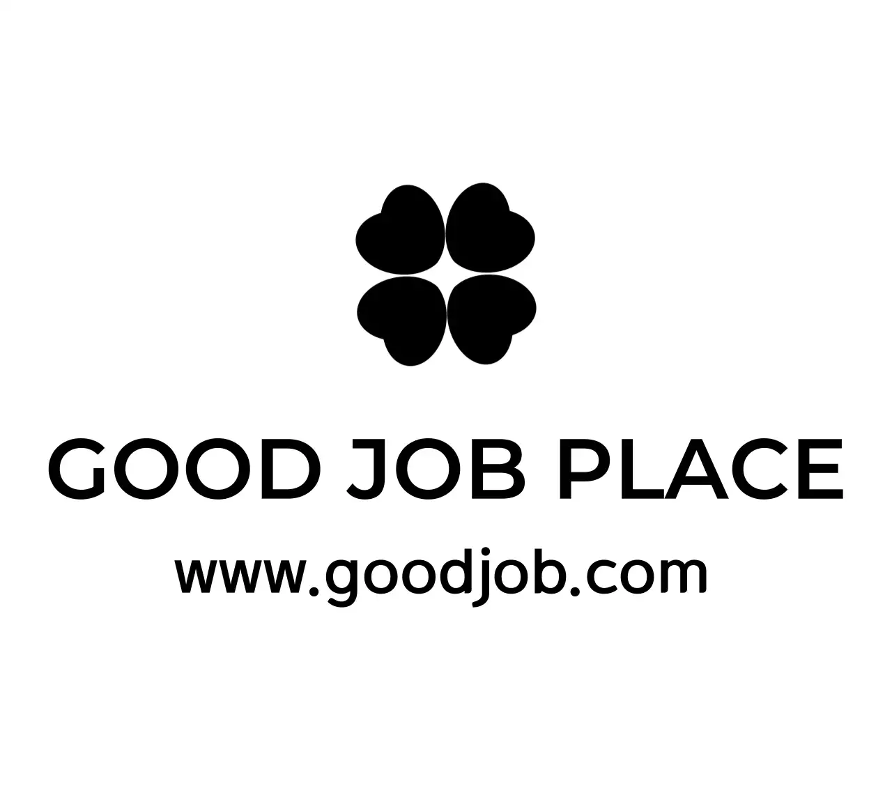 검정 심플 취업 지원 모집 공고