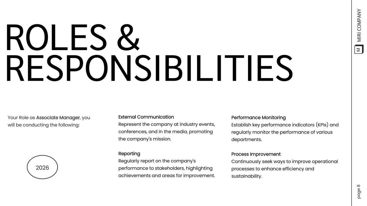 Presentasi Panduan Karyawan Modern Kulit Hitam