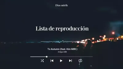 Lista de reproducción de música moderna negra