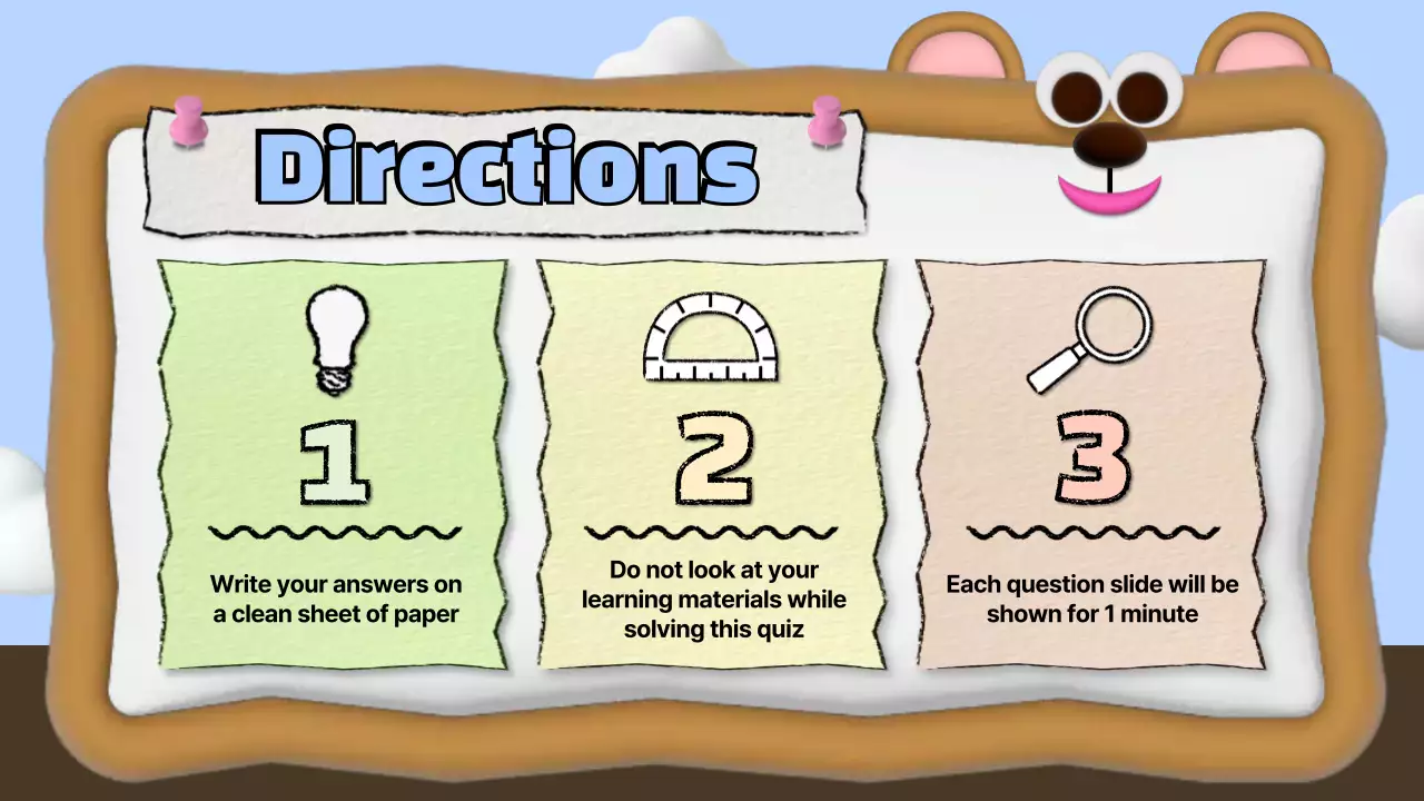 Colorful Playful Quiz Announcement Presentation