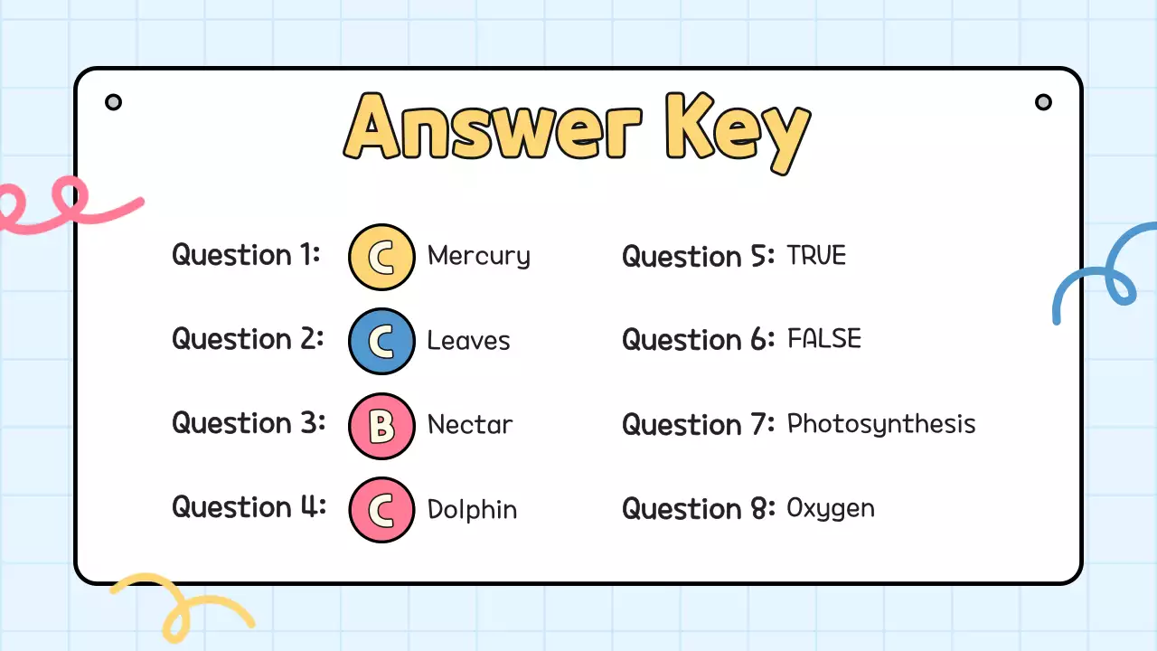 Yellow Minimal Quiz Announcement Presentation
