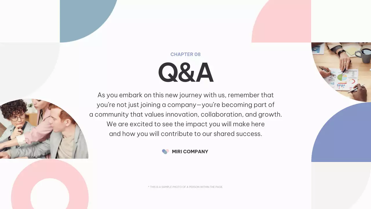 Pink Modern Employee Manual Presentation