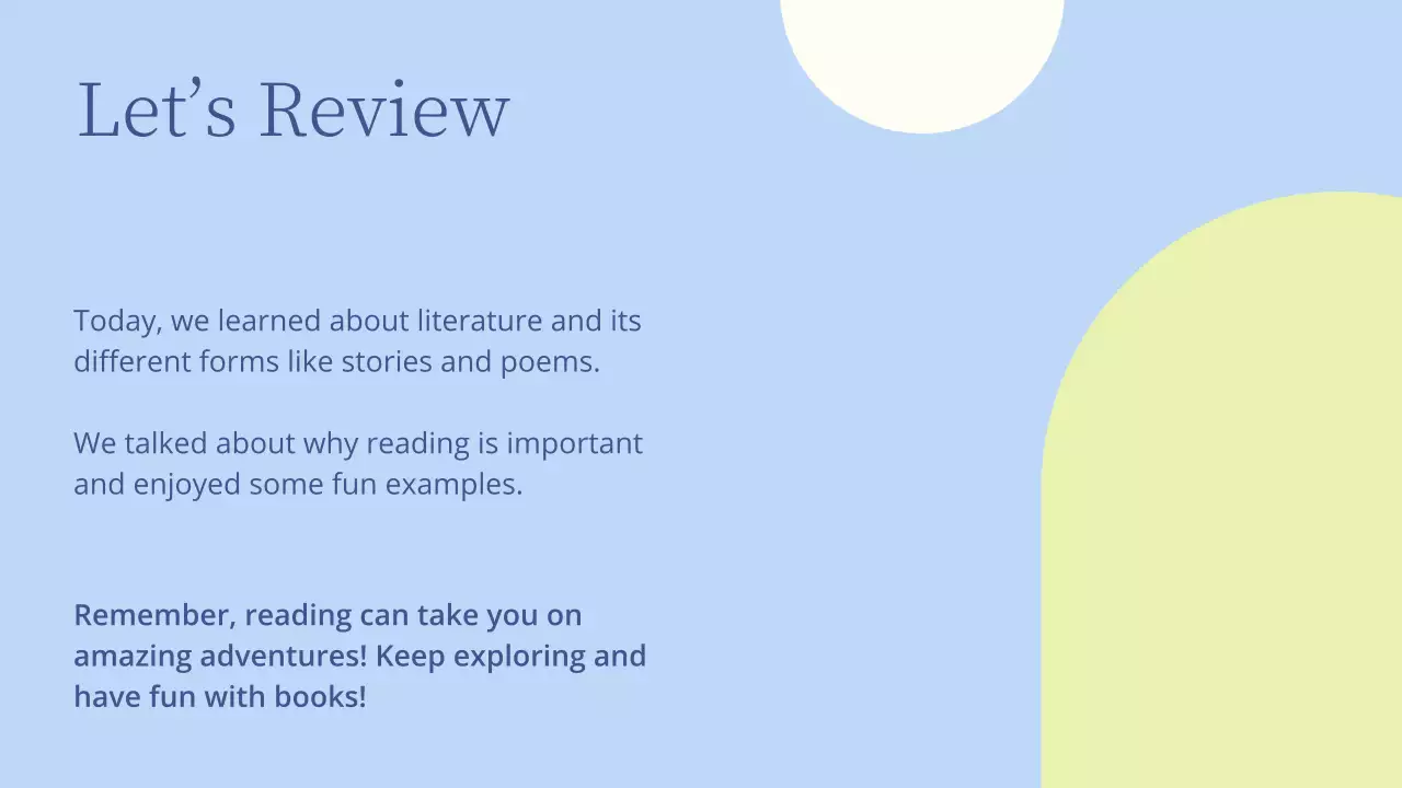 Apresentação do curso de literatura simples bege